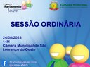 Parlamento Jovem realiza Sessão Ordinária na quinta-feira em São Lourenço do Oeste 