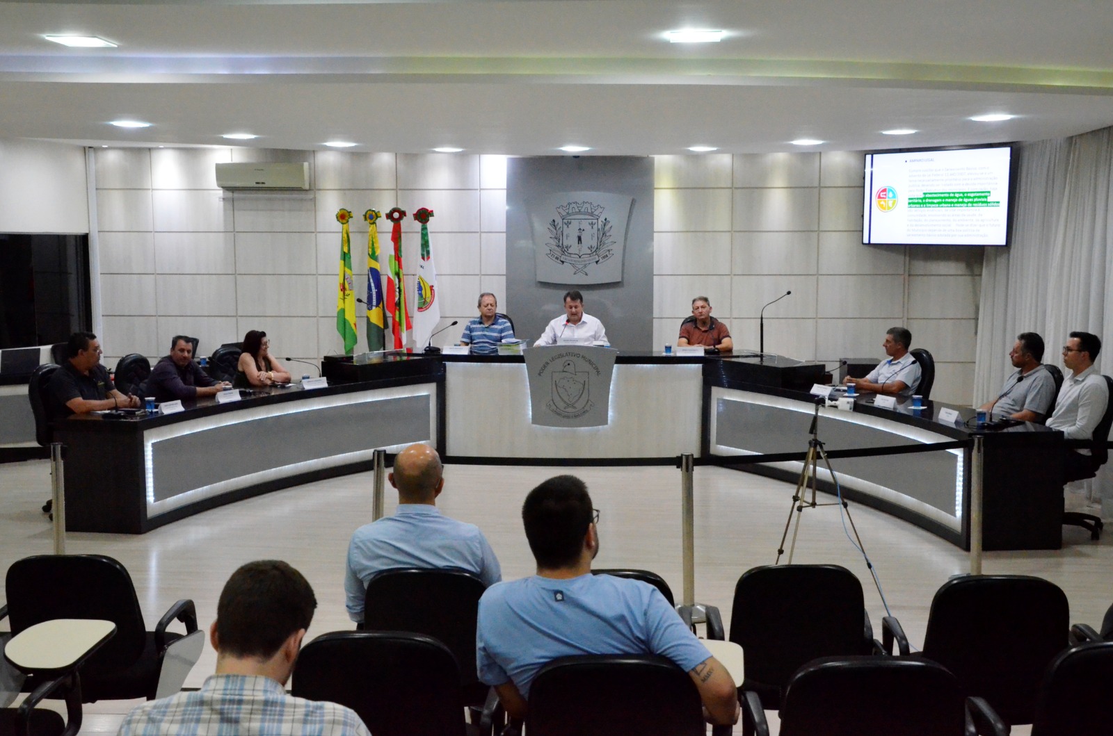 Plano de Saneamento Básico em São Lourenço do Oeste é tema de Audiência Pública na Câmara Municipal