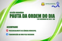 Saiba o que será analisado pelos vereadores na próxima segunda-feira 