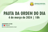 Saiba o que será votado pelos vereadores na próxima segunda-feira 